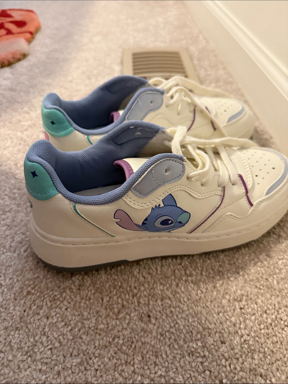 Zara Disney Kids Angel & Stitch Sneakers Size 35/3.5